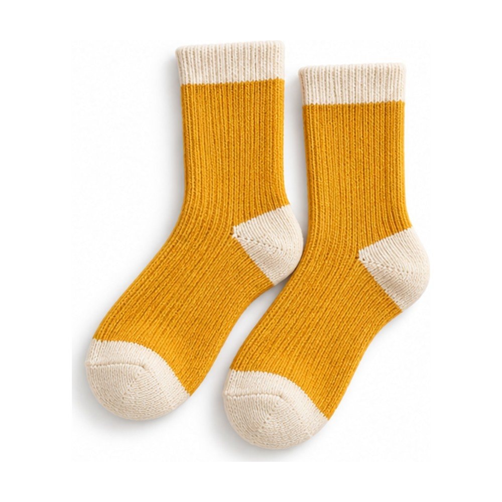 Color Block Crew Socks