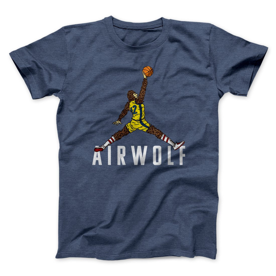 Air Wolf Funny Movie Unisex T-Shirt - Soft Cotton Crew Neck Tee