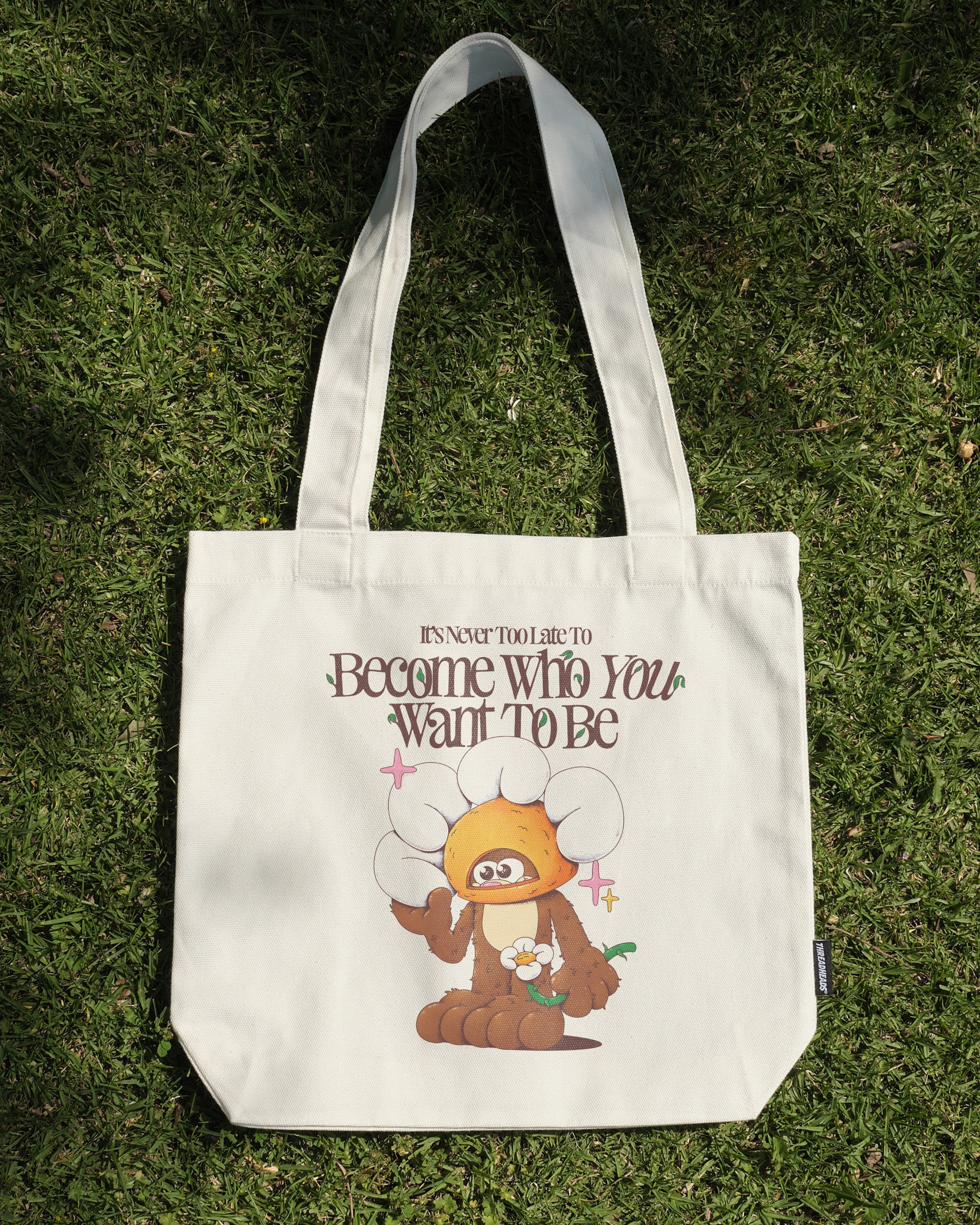 Become Who You Want To Be Cotton Canvas Tote Bag