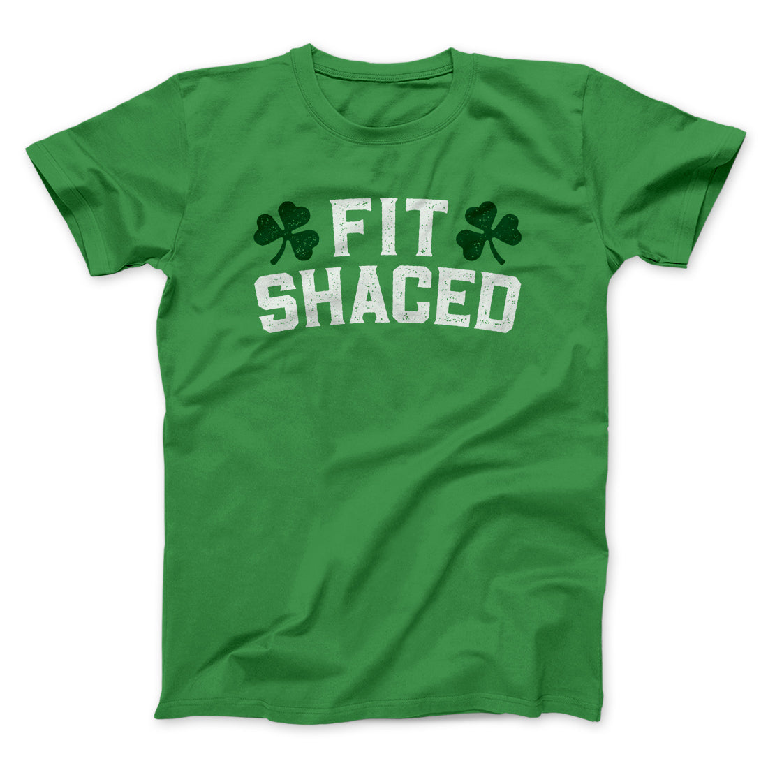 Fit Shaced Irish Drinking Level Unisex T-Shirt - Soft Cotton Crew Neck Tee