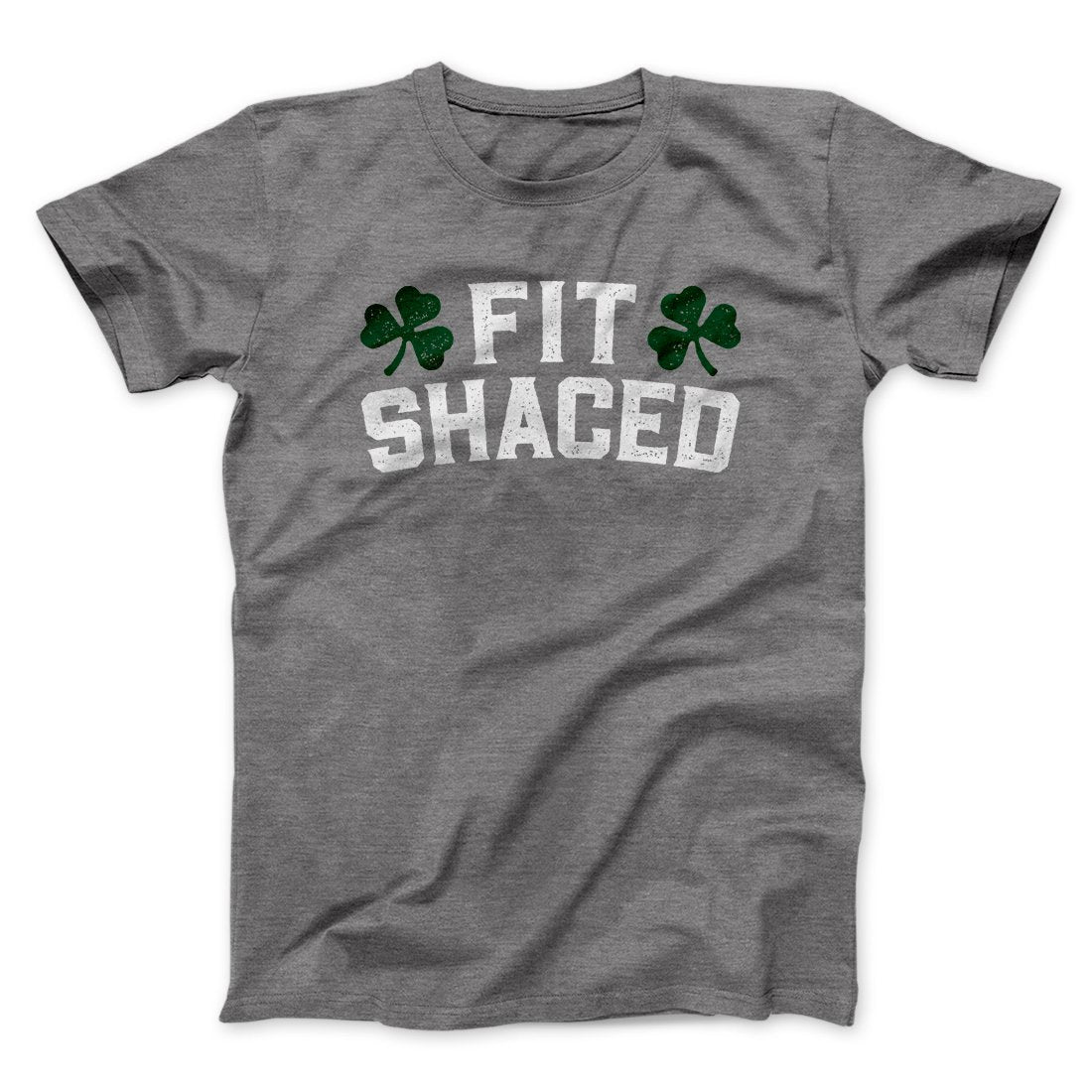 Fit Shaced Irish Drinking Level Unisex T-Shirt - Soft Cotton Crew Neck Tee