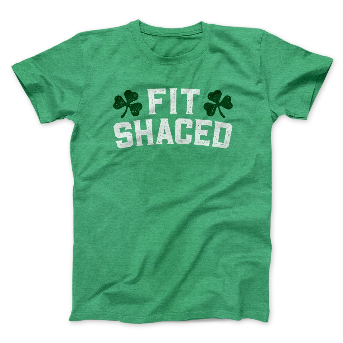 Fit Shaced Irish Drinking Level Unisex T-Shirt - Soft Cotton Crew Neck Tee
