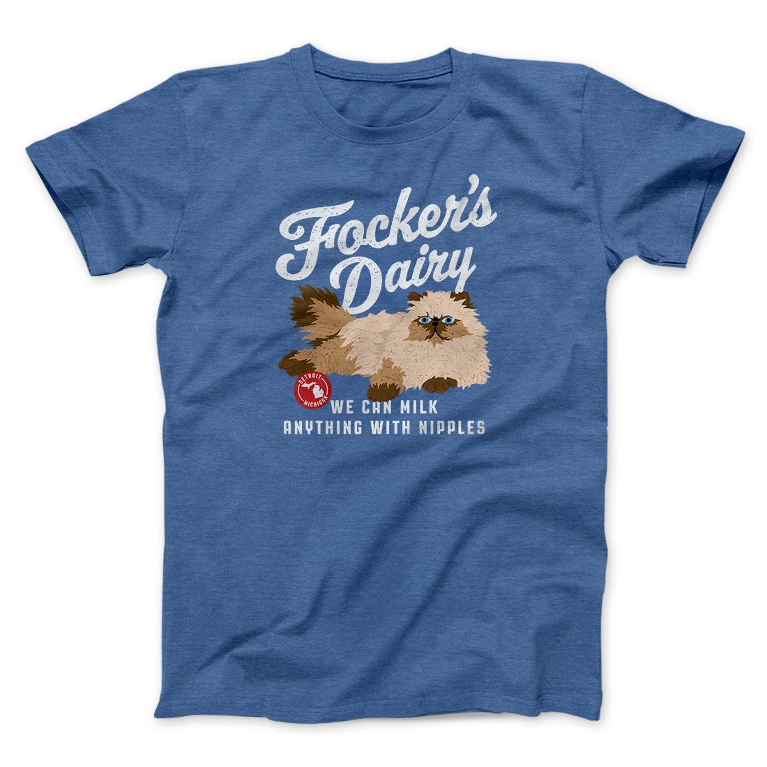 Focker's Dairy Funny Movie Quote Unisex T-Shirt - Soft Cotton Crew Neck Tee