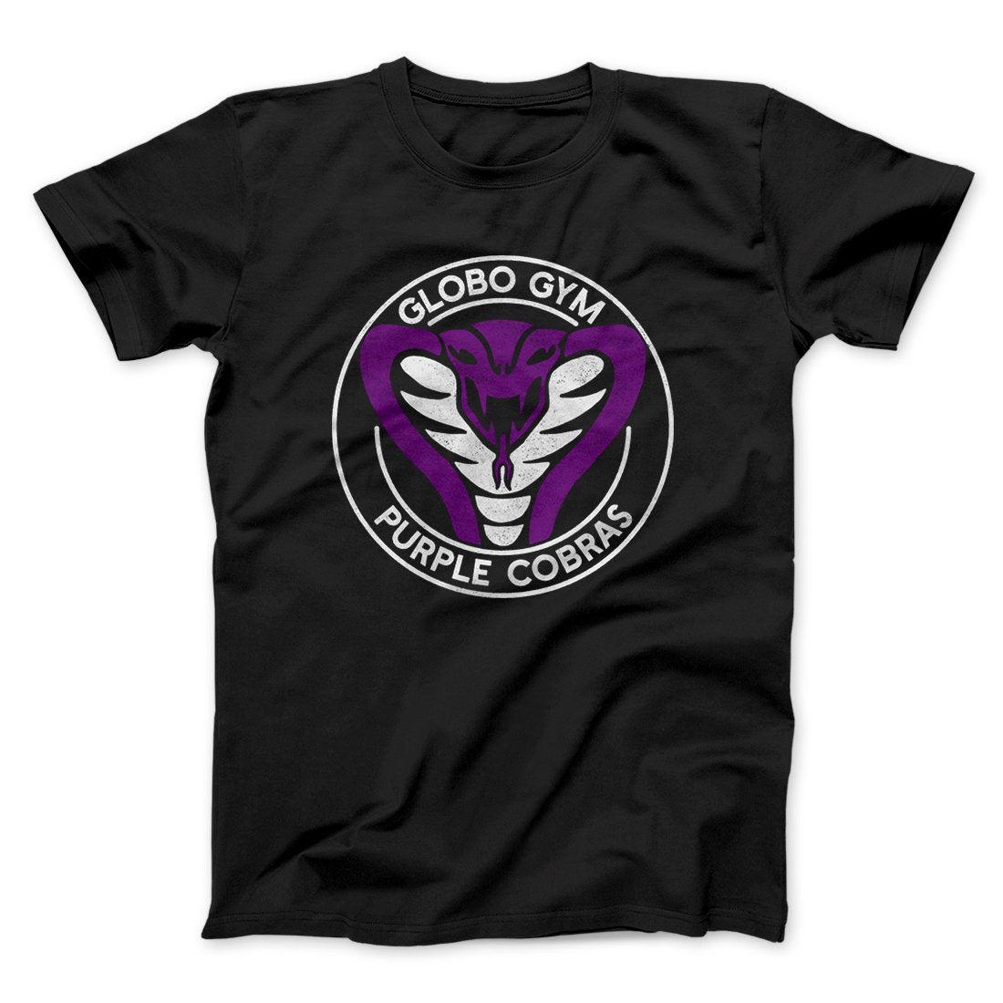 Globo Gym Purple Cobras Uniform T-Shirt Funny Movie Unisex Cotton Tee