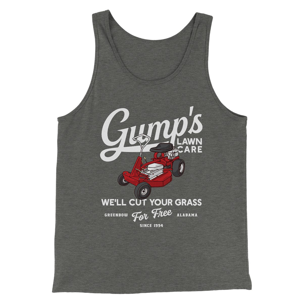 Gump's Lawn Service Funny Movie Men/Unisex Tank Top