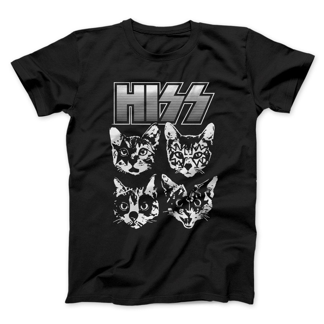 Hiss Men/Unisex T-Shirt - Soft Combed Ringspun Cotton Crew Neck Tee