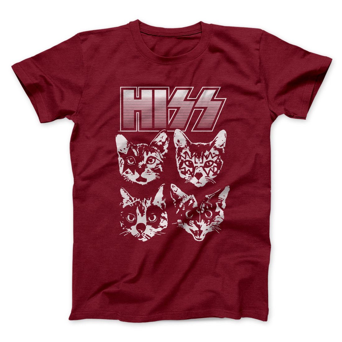 Hiss Men/Unisex T-Shirt - Soft Combed Ringspun Cotton Crew Neck Tee