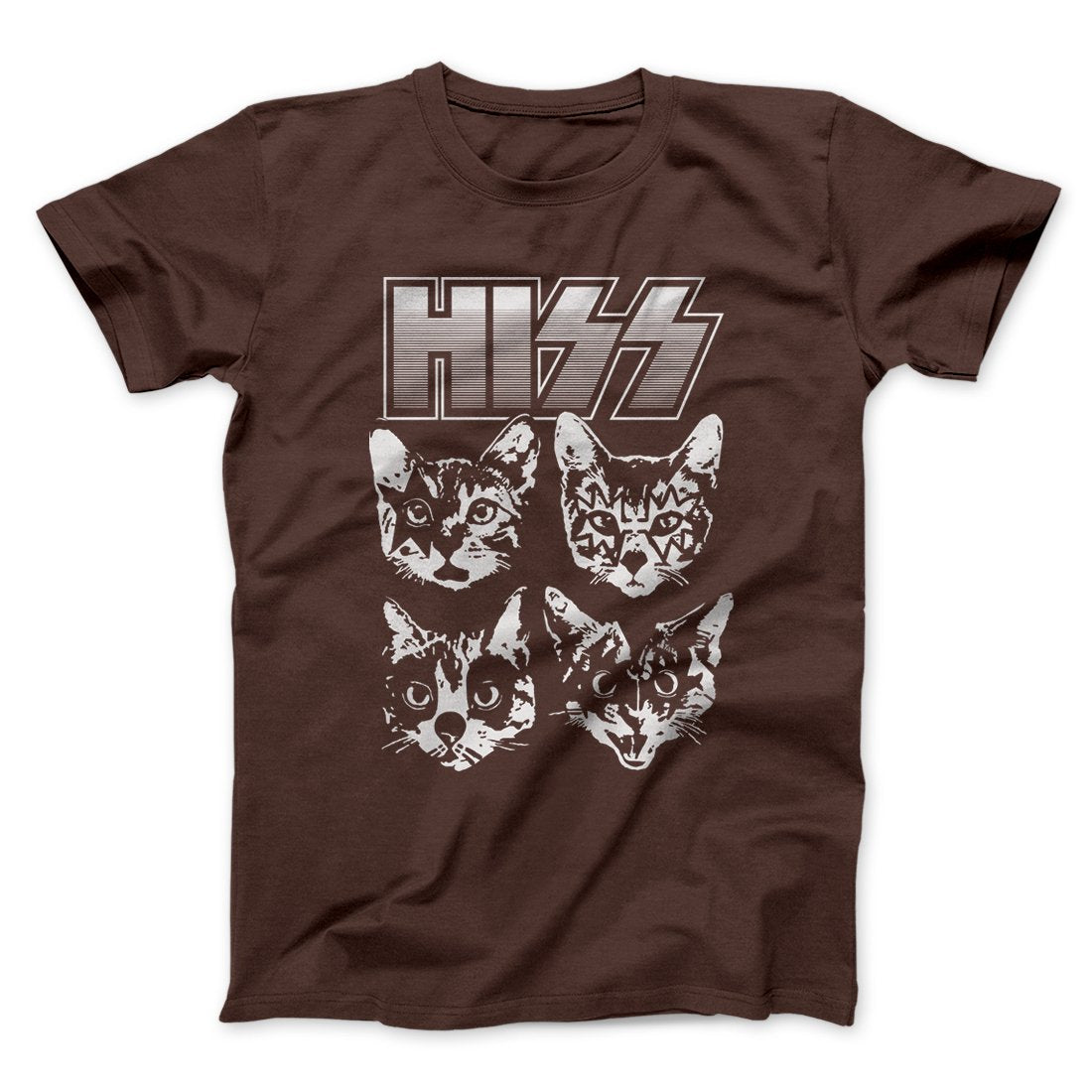 Hiss Men/Unisex T-Shirt - Soft Combed Ringspun Cotton Crew Neck Tee