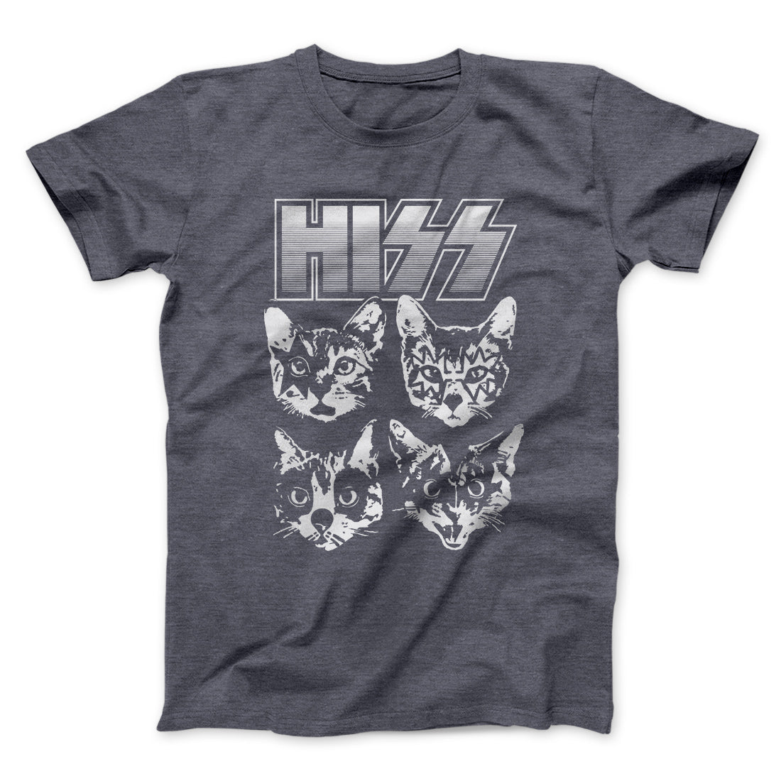 Hiss Men/Unisex T-Shirt - Soft Combed Ringspun Cotton Crew Neck Tee