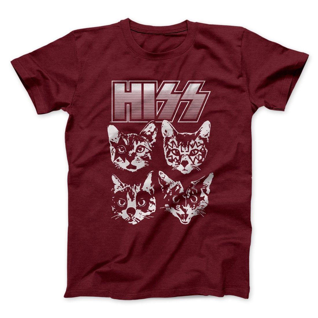 Hiss Men/Unisex T-Shirt - Soft Combed Ringspun Cotton Crew Neck Tee