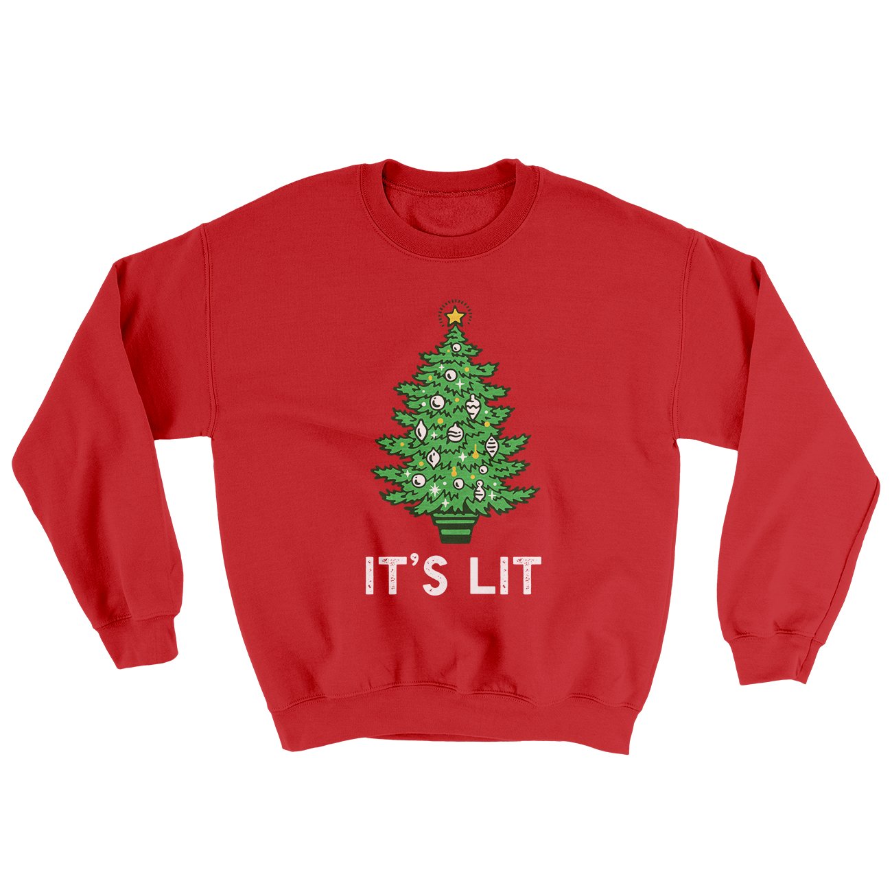 It's Lit Men/Unisex Ugly Sweater