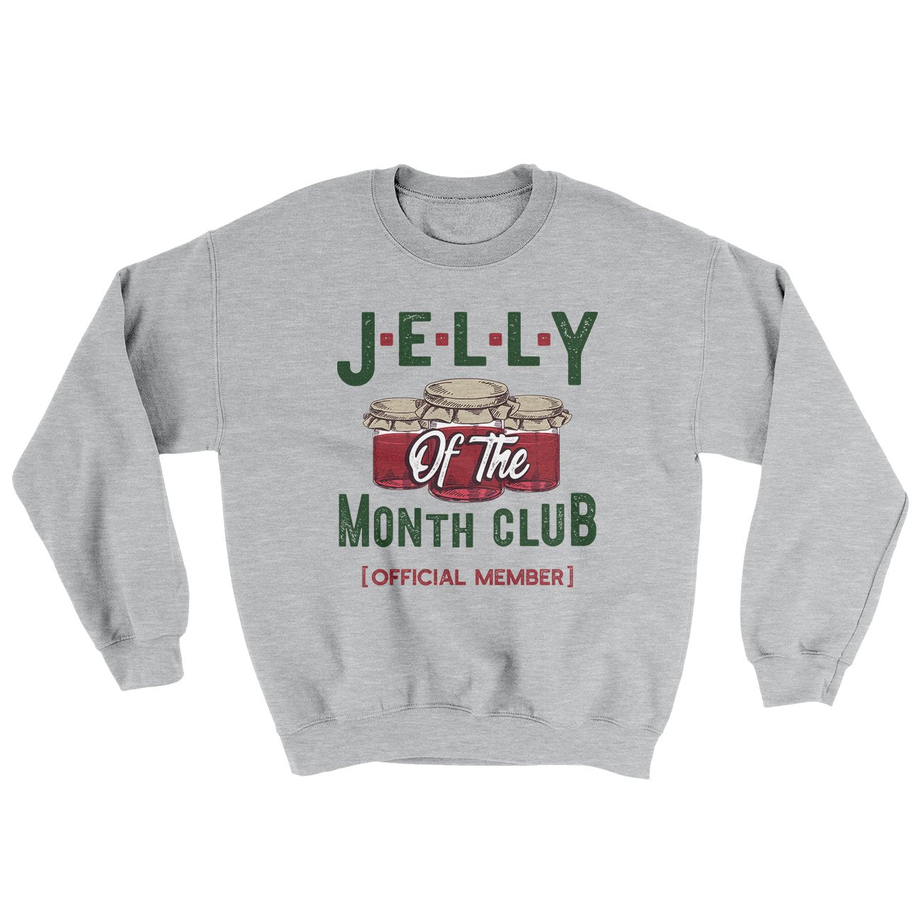 Jelly of the Month Club Funny Movie Men/Unisex Ugly Sweater