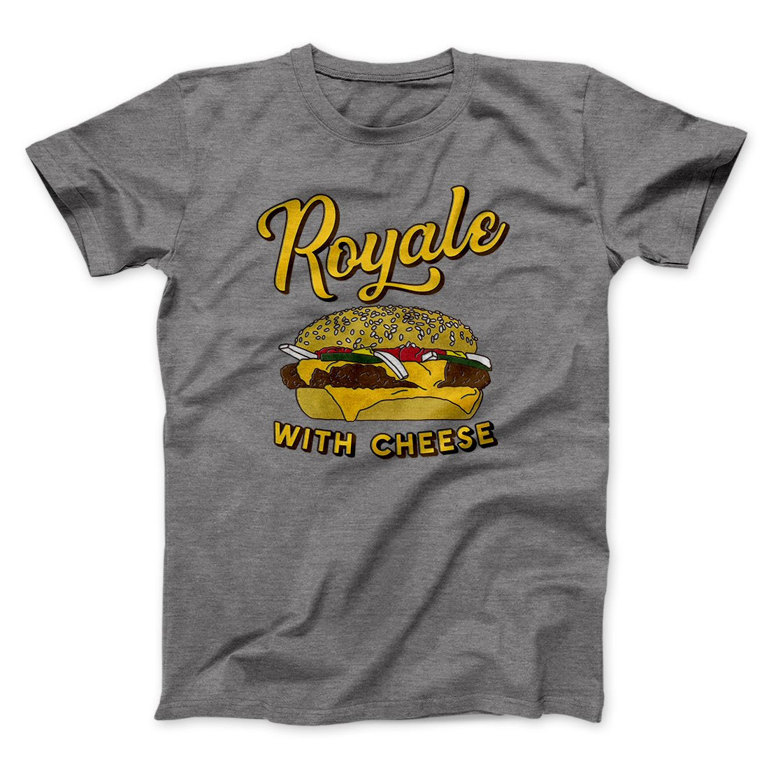 Royale with Cheese Funny Movie Unisex T-Shirt - Soft Cotton Crew Neck Tee