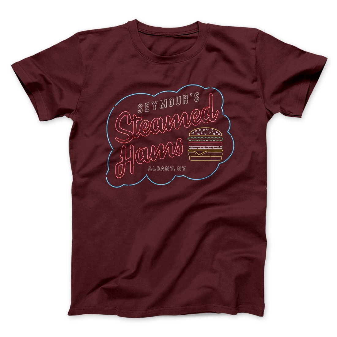 Seymour's Steamed Hams Men Unisex T-Shirt - Soft Cotton Crew Neck Tee