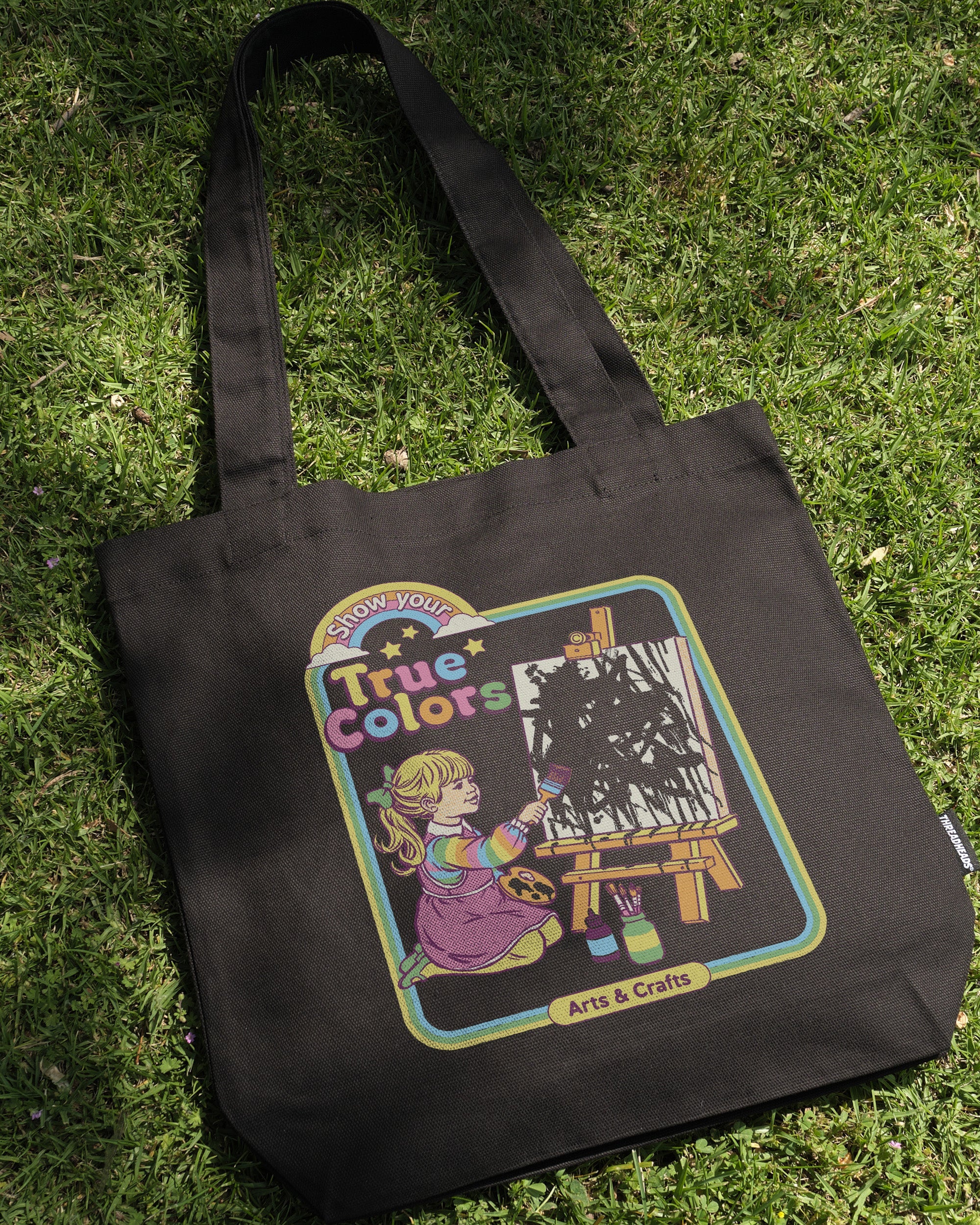True Colors Tote Bag by Steven Rhodes - Premium 100% Cotton Canvas