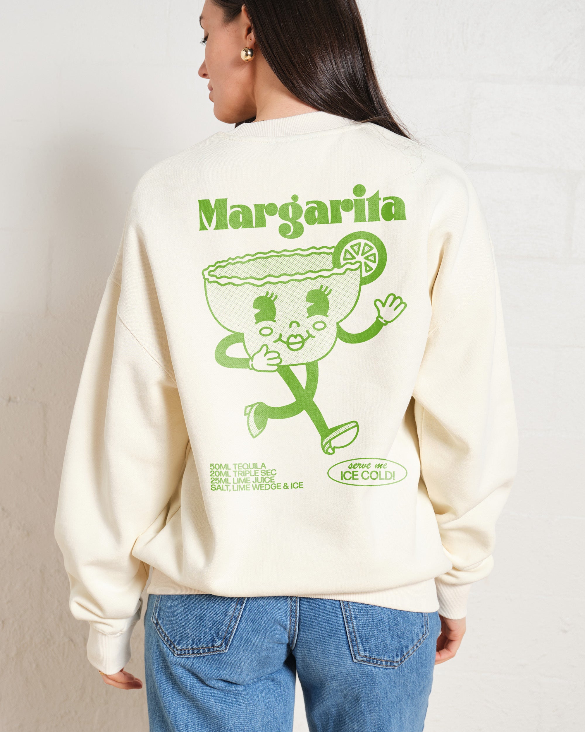 Margarita Graphic Unisex Sweatshirt - Premium 80% Cotton 340gsm Thick Fabric