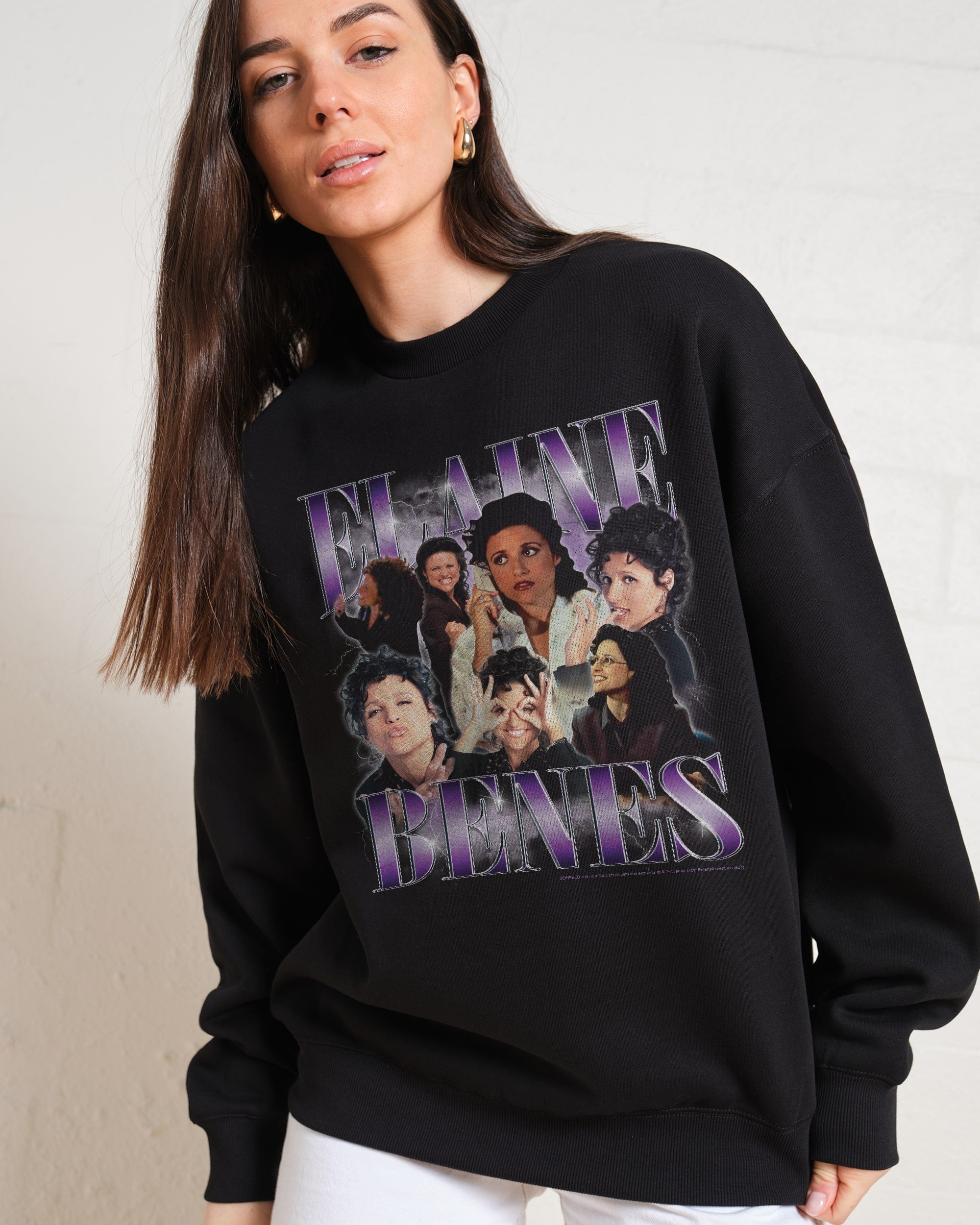 Vintage Elaine Seinfeld Unisex Sweatshirt 80% Cotton 340gsm Premium Crewneck