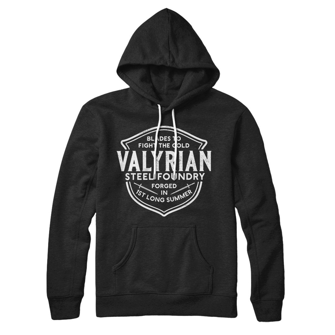 Valyrian Steel Foundry Unisex Hoodie - Game of Thrones Cotton Polyester Pullover