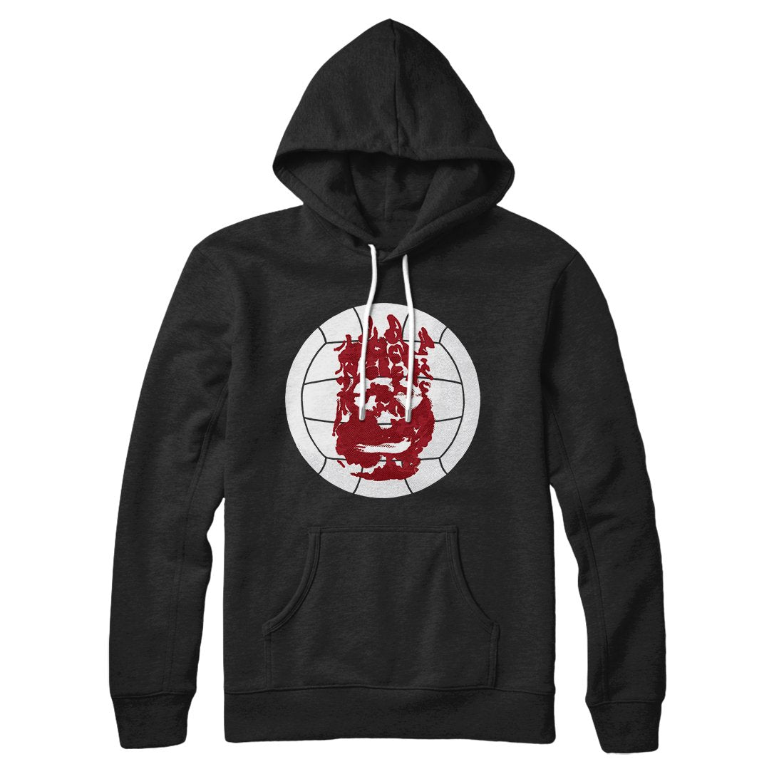 Wilson Unisex Cotton Polyester Pullover Hoodie with Kangaroo Pocket and Drawcords